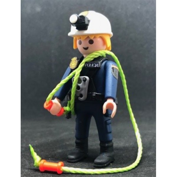 PLAYMOBIL POLICIA NACIONAL SUBSUELO (UES) HOMBRE