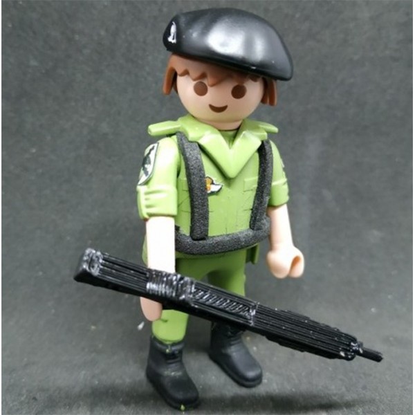 PLAYMOBIL SOLDADO PARACAIDISTA HOMBRE