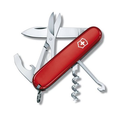 NAVAJA SUIZA VICTORINOX MULTIUSOS COMPACT ROJA
