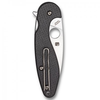 NAVAJA SPYDERCO SLIVERAX, MANGO FIBRA DE CARBONO / G10