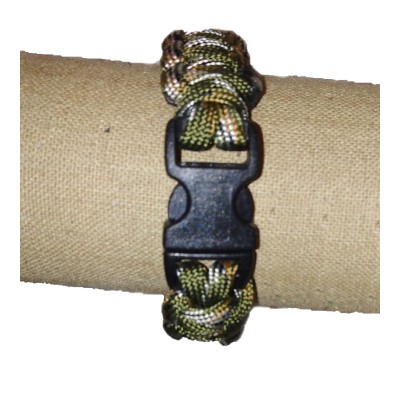 PULSERA PARACORD BLANCO AMARILLO BANDERA ESPAÑA