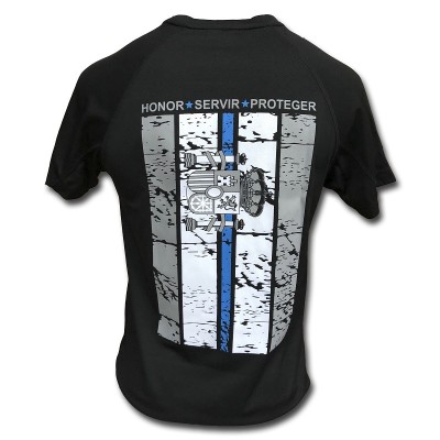 CAMISETA TECNICA BANDERA "HONOR, SERVIR, PROTEGER"