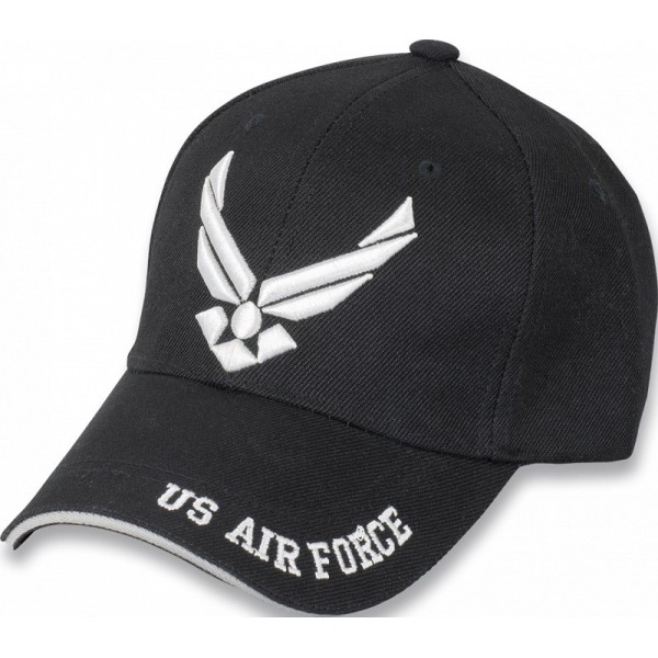 GORRA U.S. AIR FORCE COLOR NEGRO