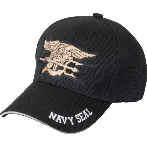GORRA NAVY SEALS COLOR NEGRO