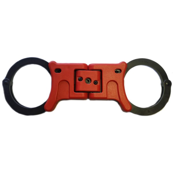 GRILLETE TCH RIGIDO/PLEGABLE ULTIMATE PAVONADO/ROJO DOBLE CERRADURA