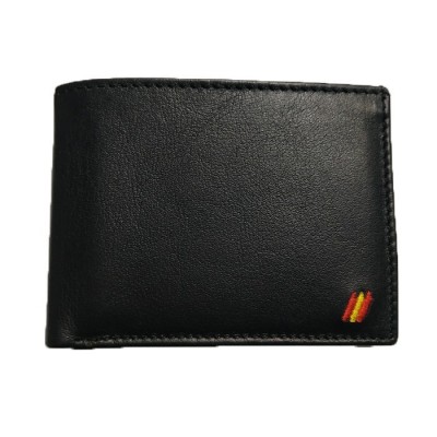 CARTERA CON TARJETERO Y BILLETERO POLICIA NACIONAL BANDERA MOD. 806