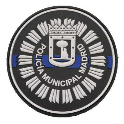 PARCHE POLICIA MUNICIAL MADRID “LA DELGADA LINEA AZUL”