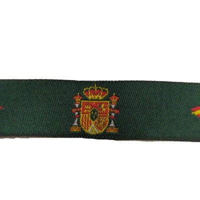 CINTA PULSERA VERDE CUERPOS Y FUERZAS DEL ESTADO