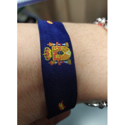 CINTA PULSERA VERDE CUERPOS Y FUERZAS DEL ESTADO