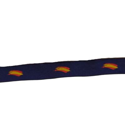 CINTA PULSERA AZUL BANDERA BROCHAZOS