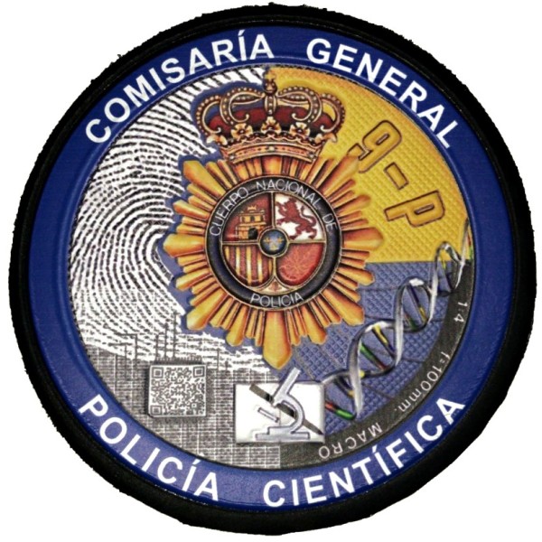 PARCHE POLICIA CIENTIFICA CNP