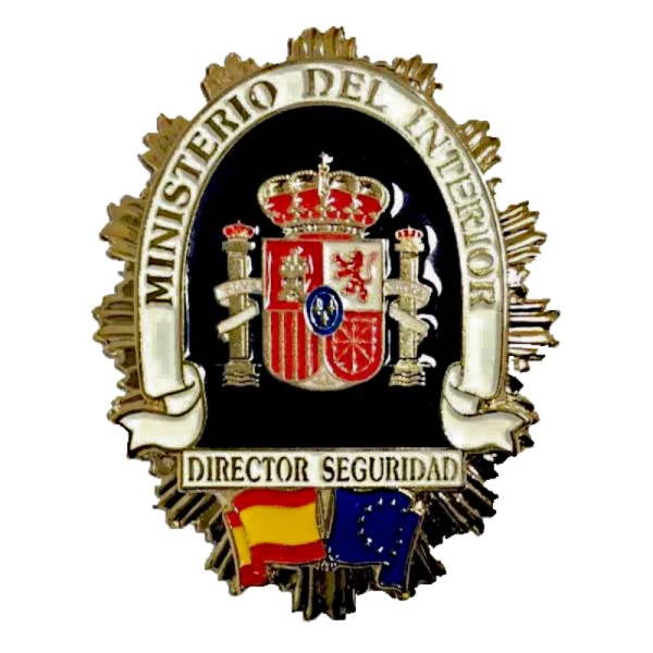 PLACA CARTERA DIRECTOR SEGURIDAD