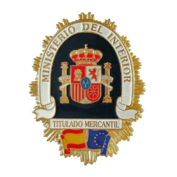 PLACA CARTERA TITULADO MERCANTIL