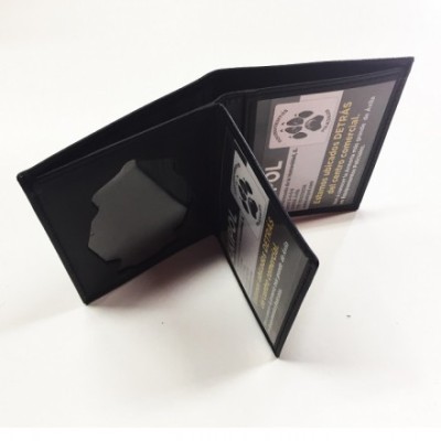 CARTERA DE LIBRO CON BILLETERO POLICIA NACIONAL