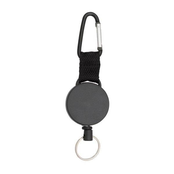 LLAVERO EXTENSIBLE ACERO PARA LLAVES DE GRILLETES CON MOSQUETON