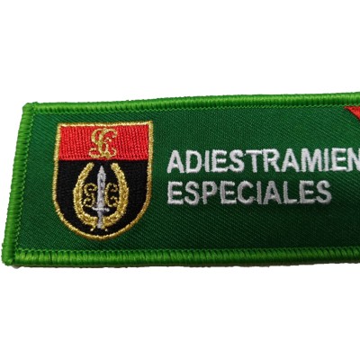 LLAVERO MICRO BORDADO CINTA GUARDIA CIVIL ADIESTRAMIENTOS ESPECIALES