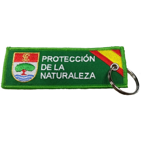 ¡¡OPORTUNIDAD!! LLAVERO MICRO BORDADO CINTA GUARDIA CIVIL SEPRONA