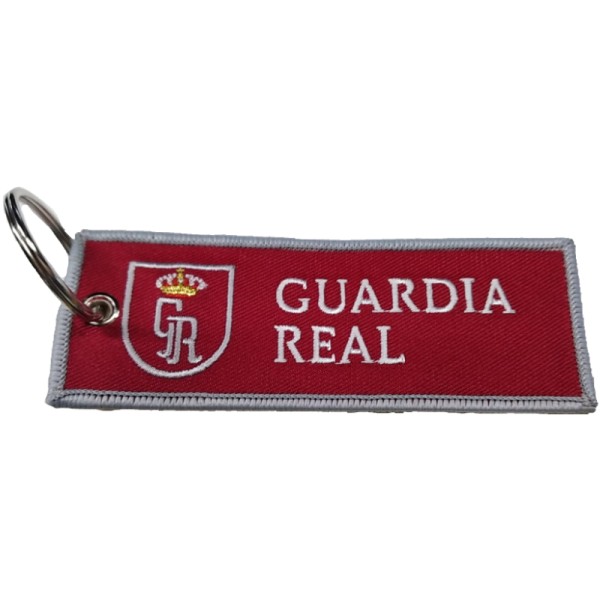 LLAVERO MICRO BORDADO CINTA GUARDIA REAL
