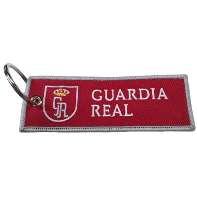 LLAVERO MICRO BORDADO CINTA GUARDIA REAL