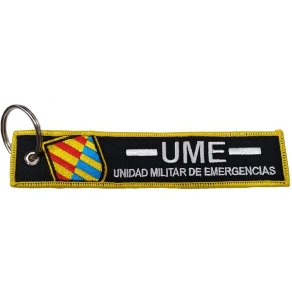LLAVERO MICRO BORDADO CINTA UME
