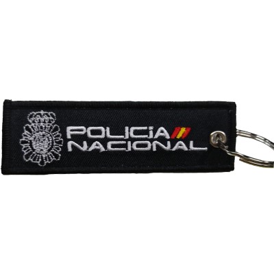 LLAVERO MICRO BORDADO CINTA CNP COMISARIO
