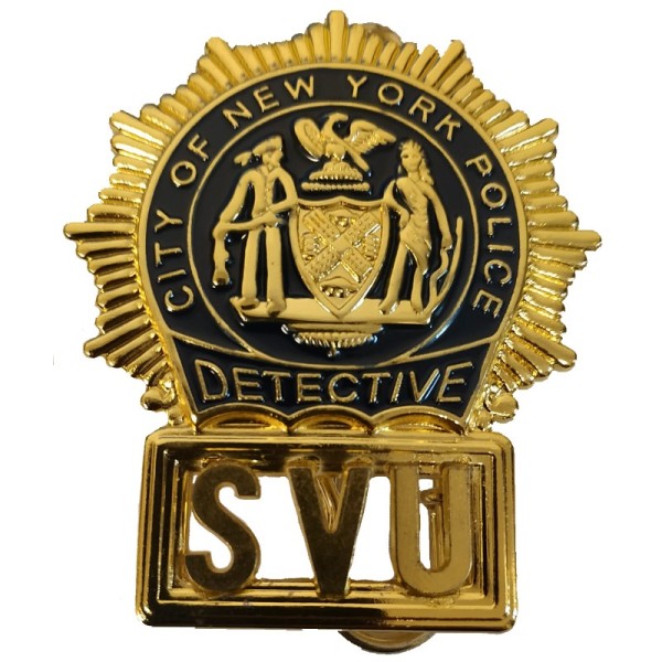 PLACA USA DETECTIVE UNIDAD VICTIMAS ESPECIALES SVU