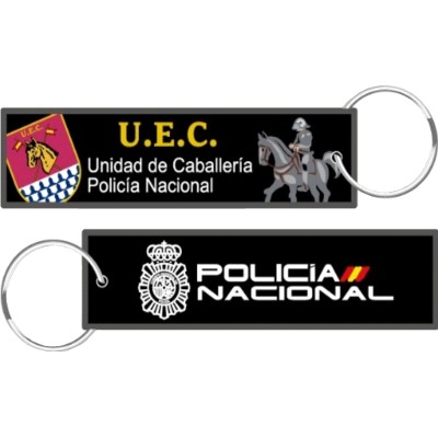 LLAVERO MICRO BORDADO UEC