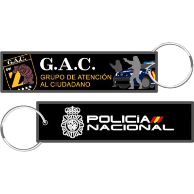 LLAVERO MICRO BORDADO G.A.C