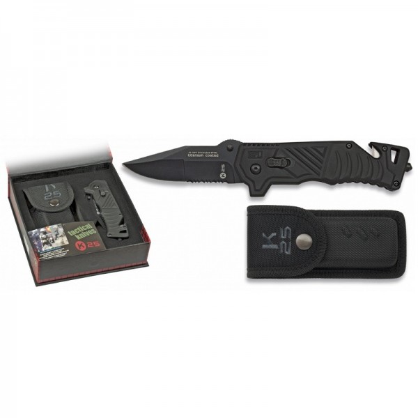 NAVAJA TACTICA K25 TITANIUM HOJA DE 8 CMS
