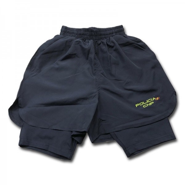 PANTALON DE DEPORTE CON MALLA CORTA VESTUARIO OFICIAL CNP DEPORTE