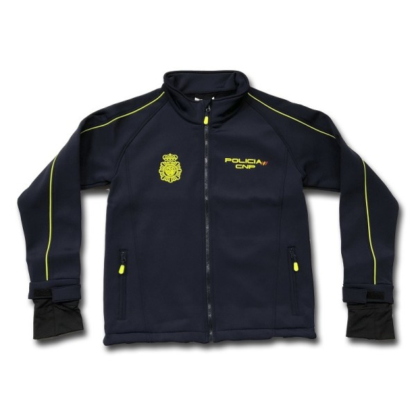 CHAQUETA SOFTSHELL VESTUARIO OFICIAL CNP DEPORTE