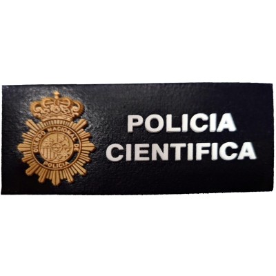 PARCHE OFICIAL POLICIA CIENTIFICA CNP
