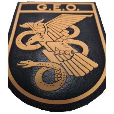 PARCHE DE BRAZO PVC POLICIA - GEO