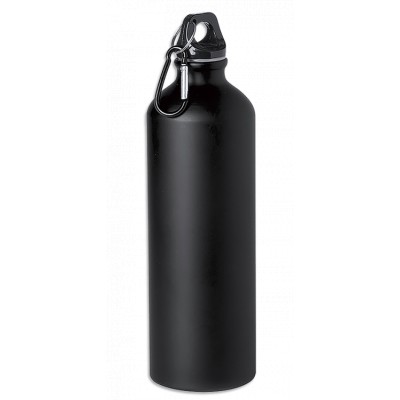 BIDON/BOTELLA NEGRO 800ML CON MOSQUETON