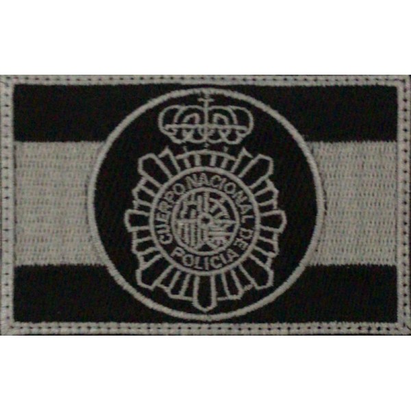 PARCHE BANDERA ESPAÑA BAJA VISIBILIDAD CNP BORDADO C/VELCRO