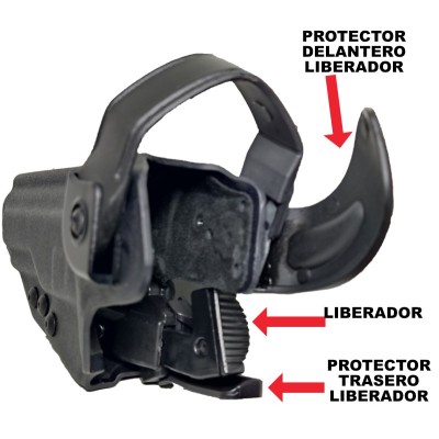 FUNDA RADAR D-SHELL 5 NIVELES DE SEGURIDAD PARA  HK USP P30