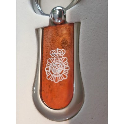 CONJUNTO ABRECARTAS / LLAVERO CNP MADERA