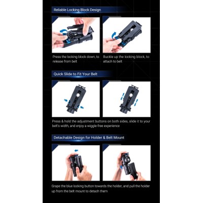 SOPORTE V31 PARA LINTERNAS NEXTORCH