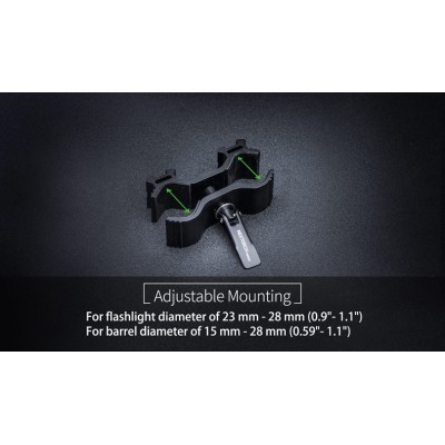 SOPORTE RM85S PARA LINTERNAS NEXTORCH (20 - 28 CM)