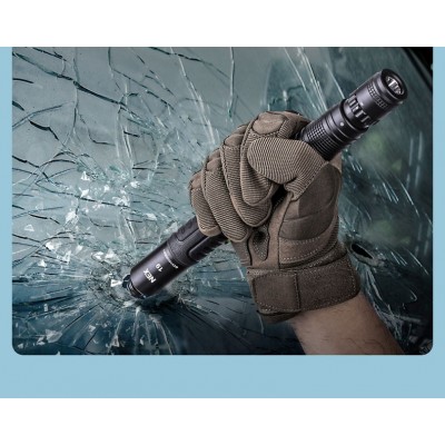 DEFENSA BASTON EXTENSIBLE NEUMATICO NEX N19L NEXTORCH CON LINTERNA 410 LM