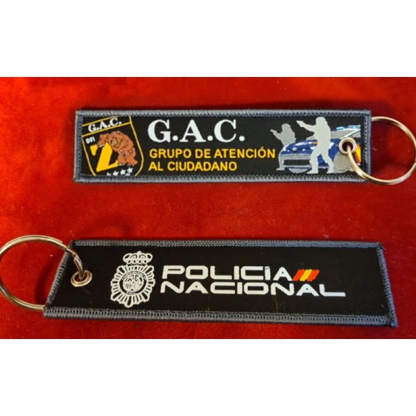 LLAVERO MICRO BORDADO G.A.C MADRID