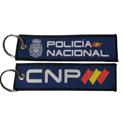 COLECCION LLAVEROS MICRO BORDADOS ESPECIALIDADES POLICIA NACIONAL