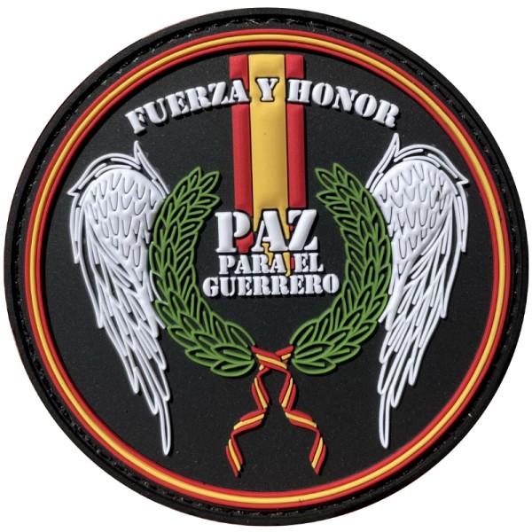 PARCHE GOMA RELIEVE FUERZA Y HONOR