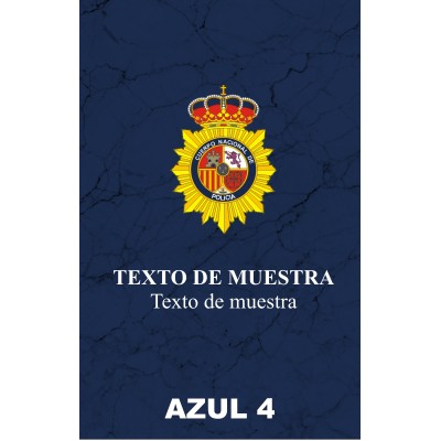 METOPA DE CRISTAL 19X11 CMS, PERSONALIZADA