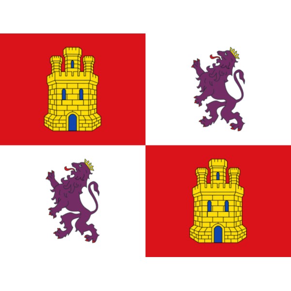 BANDERA COMUNIDAD DE CASTILLA Y LEON (EXTERIOR)