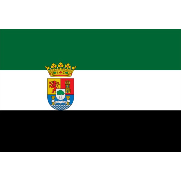 BANDERA COMUNIDAD DE EXTREMADURA (EXTERIOR)