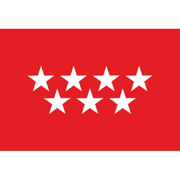 BANDERA COMUNIDAD DE MADRID (EXTERIOR)