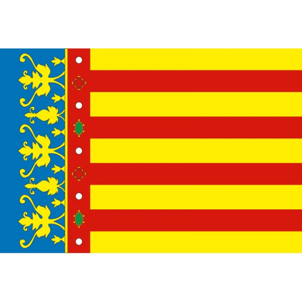 BANDERA COMUNIDAD DE VALENCIANA (EXTERIOR)