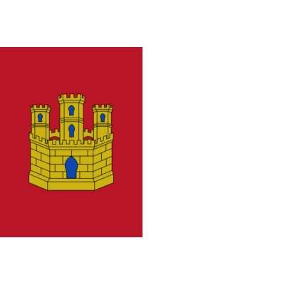 BANDERA COMUNIDAD DE CASTILLA LA MANCHA (SOBREMESA) BORDADA