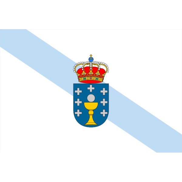 BANDERA COMUNIDAD DE GALICIA (DESPACHO) BORDADA O IMPRESA